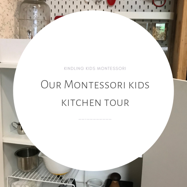 Real Montessori kitchen and snack area from around the world at How we  Montessori
